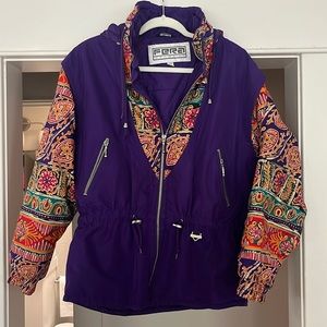Retro ski jacket